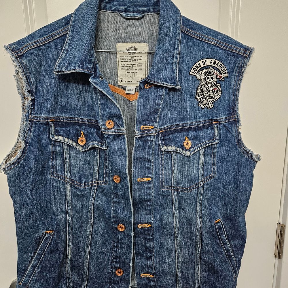 Sons of Anarchy Blue Denim Vest
